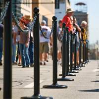 Plastic Barrier Chain, Green Duraquip Inc