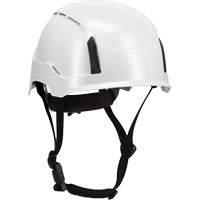 RZRBack Industrial Climbing Helmet, Meets CSA Type 2, Ratchet Suspension, Vented Duraquip Inc
