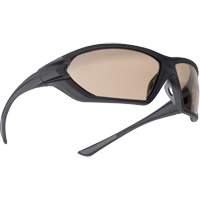 Assault Ballistic Protection Sunglasses, Brown Lens, Anti-Fog/Anti-Scratch, ANSI Z87+ Duraquip Inc