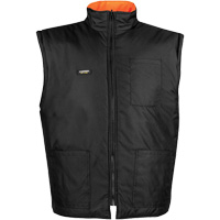 Manteau haute visibilit&eacute; 7-en-1, Polyester, Orange haute visibilit&eacute;, T-petit Duraquip Inc