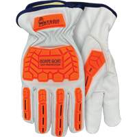 Gants r&eacute;sistants &agrave; la coupe Scape Goat, T-petit, Paume en Ch&egrave;vre, Poignet &eacute;lastique/Conducteur Duraquip Inc