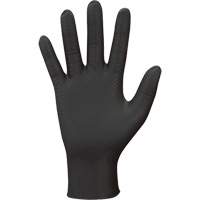 709B PyraGrip Disposable Gloves, 7/Small, Nitrile, 8-mil, Powder-Free, Black Duraquip Inc