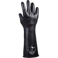 Gants r&eacute;sistants &agrave; l'acide 879, Taille Moyen/8, 14" lo, Caoutchouc butyle, 28 mils Duraquip Inc