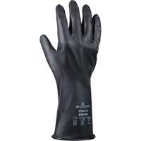 Gants r&eacute;sistant &agrave; l'acide & aux produits chimiques, Taille Petit/7, 12" lo, Caoutchouc butyle/Viton, 12 mils Duraquip Inc