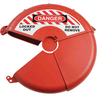 Dispositif de verrouillage coulissant pour vanne &agrave; opercule, Type Volant Duraquip Inc