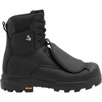 Bottes de travail Vulcan avec protecteur m&eacute;tatarsien &agrave; l'ext&eacute;rieur, Cuir, Taille 5, Imperm&eacute;able Duraquip Inc