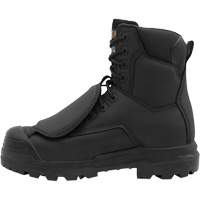 Bottes de travail Vulcan avec protecteur m&eacute;tatarsien &agrave; l'ext&eacute;rieur, Cuir, Taille 5, Imperm&eacute;able Duraquip Inc