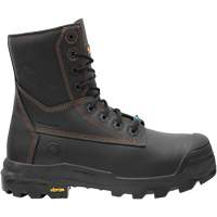 Bottes de travail Metpro Flex avec protecteur m&eacute;tatarsien, Cuir, Taille 4, Imperm&eacute;able Duraquip Inc