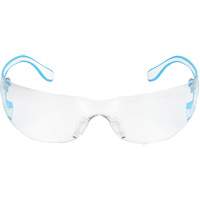 Adapt Lite Blue/White Safety Glasses, Clear Lens, Anti-Fog/Anti-Scratch, ANSI Z87+/Meets/Exceeds CSA Z94.3 Duraquip Inc