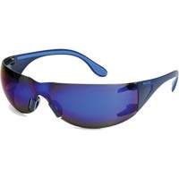 Adapt Lite Safety Glasses, Blue Mirror Lens, Anti-Fog/Anti-Scratch, ANSI Z87+/Meets/Exceeds CSA Z94.3 Duraquip Inc