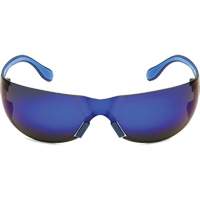 Adapt Lite Safety Glasses, Blue Mirror Lens, Anti-Fog/Anti-Scratch, ANSI Z87+/Meets/Exceeds CSA Z94.3 Duraquip Inc