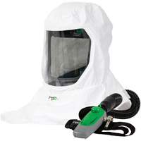 T-Link Respirator with Bump Cap, Breathing Tube & C40, Loose Fitting Hood & Faceshield Duraquip Inc