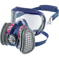 Elipse Integra&reg; Low Profile OV-P100 NIOSH Respirator with Replacement Filters, Elastomer/Thermoplastic, Small/Medium Duraquip Inc