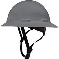 Casque de s&eacute;curit&eacute; &agrave; bordure compl&egrave;te LIDGUARD avec mentonni&egrave;re, R&eacute;pond aux normes CSA type 1, Suspension Rochet, Ventil&eacute; Duraquip Inc