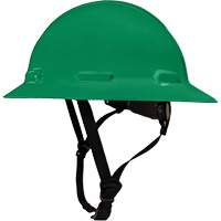 Casque de s&eacute;curit&eacute; &agrave; bordure compl&egrave;te LIDGUARD avec mentonni&egrave;re, R&eacute;pond aux normes CSA type 1, Suspension Rochet, Ventil&eacute; Duraquip Inc