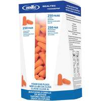Recharge de bouchons d'oreilles jetables SEALTEC33, Vrac - Contenant Duraquip Inc