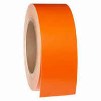 Pipe Marker Tape, 90', Orange Duraquip Inc