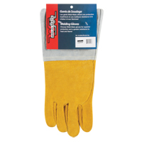 Superior Fit TIG Welding Gloves, Split Deerskin, Size Large Duraquip Inc