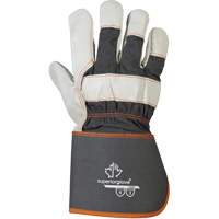 Endura<sup>®</sup> Fitters Work Gloves, One Size, Grain Cowhide Palm, Cotton Inner Lining SM856 | Duraquip Inc