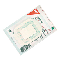 Pansement transparent Tegaderm<sup>MC</sup> avec tampon absorbant, Rectangulaire/carrée, 2-3/4", Plastique, Stérile SN757 | Duraquip Inc
