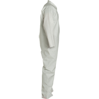 ProShield&reg; 60 Coveralls, X-Large, White, Microporous Duraquip Inc