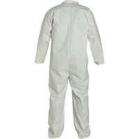 ProShield&reg; 60 Coveralls, X-Large, White, Microporous Duraquip Inc
