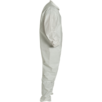 ProShield&reg; 60 Coveralls, Small, White, Microporous Duraquip Inc