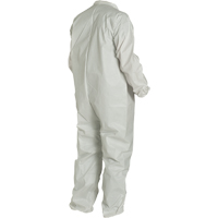 ProShield&reg; 60 Coveralls, Small, White, Microporous Duraquip Inc