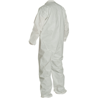 ProShield&reg; 60 Coveralls, Small, White, Microporous Duraquip Inc