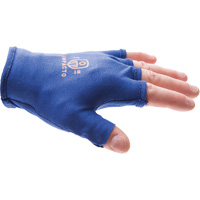 Doublures antichocs pour gants sans doigts, main gauche, 6/T-petit, Paume en Synth&eacute;tique, Poignet &agrave; enfiler Duraquip Inc