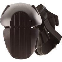 Hard Shell Knee Pads, Hook and Loop Style, Plastic Caps, Foam Pads SR343 | Duraquip Inc