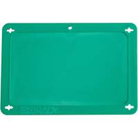 &eacute;tiquette vierge pour vanne, Plastique, 4-3/4" la x 3-1/4" h Duraquip Inc