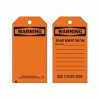 Étiquettes de sécurité auto-plastifiantes, Polyester, 3" la x 5-3/4" h, Anglais SX349 | Duraquip Inc