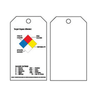 Étiquettes du droit à l'information, Polyester, 3" la x 5-3/4" h, Anglais SX821 | Duraquip Inc