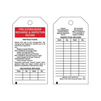 &eacute;tiquettes de rapport d'inspection, Polyester, 3" la x 5-3/4" h, Anglais Duraquip Inc