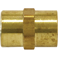 Female Hex Nipple, Brass Duraquip Inc