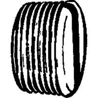 Bouchon de tuyau (avec fentes), 1/8" dia., Laiton Duraquip Inc