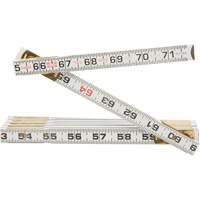 R&egrave;gle Red End Two Way, 6' lo, Bois, Graduations de 1/16" Duraquip Inc
