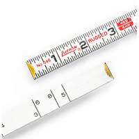 R&egrave;gle de maçon Red End, 6' lo, Bois, Graduations de 1/16" Duraquip Inc