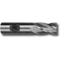 Weldon Shank End Mill, 7/32" Dia., 4 Flutes, High Speed Steel Duraquip Inc