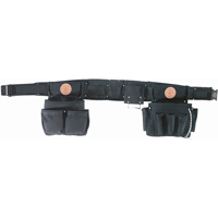 Powerline Series 4 Piece Electricians Combo Set, Nylon, Black Duraquip Inc