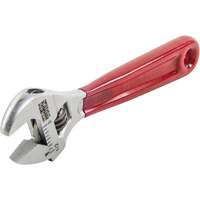 Adjustable Wrench, 4-1/2" L, 1/2" Max Width, Chrome/Polished Duraquip Inc