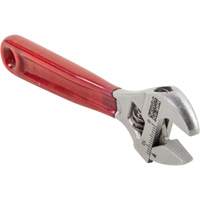 Adjustable Wrench, 4-1/2" L, 1/2" Max Width, Chrome/Polished Duraquip Inc