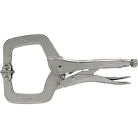 Locking Pliers, 11" Length, C-Clamp Duraquip Inc