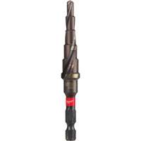 #2 Shockwave Impact Duty Step Drill Bit, 3/16" - 1/2" , 1/16" Increments, Titanium Duraquip Inc