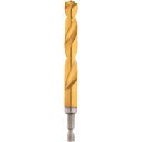 Shockwave Drill Bit, 1/2", Titanium, 3-21/64 Flute, 135° Point Duraquip Inc