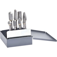 Double Cut Carbide Burr Set, 8 Pieces Duraquip Inc