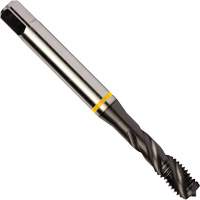 Yellow Shark Spiral Flute Tap, High Speed Cobalt, 1/4"-20 Thread, 3.15" L Duraquip Inc