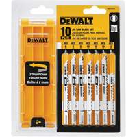 Jeu de lames de scie sauteuse &agrave; queue en U avec &eacute;tui Duraquip Inc