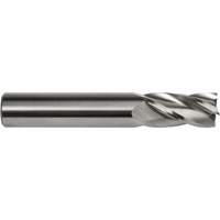 Fraise embout S134, 1/8" dia., 1-1/2" lo, 4 cannelures, 1/8" tige, Carbure Duraquip Inc